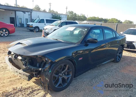 2023 Dodge Charger Scat Pack из США, поврежденный, VIN 2C3CDXGJ2PH534281